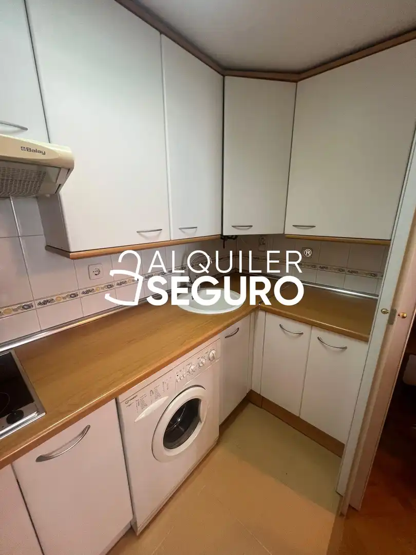 Kitchen of Flat for rent in Arganda del Rey  with Air Conditioner, Swimming Pool and Furnished