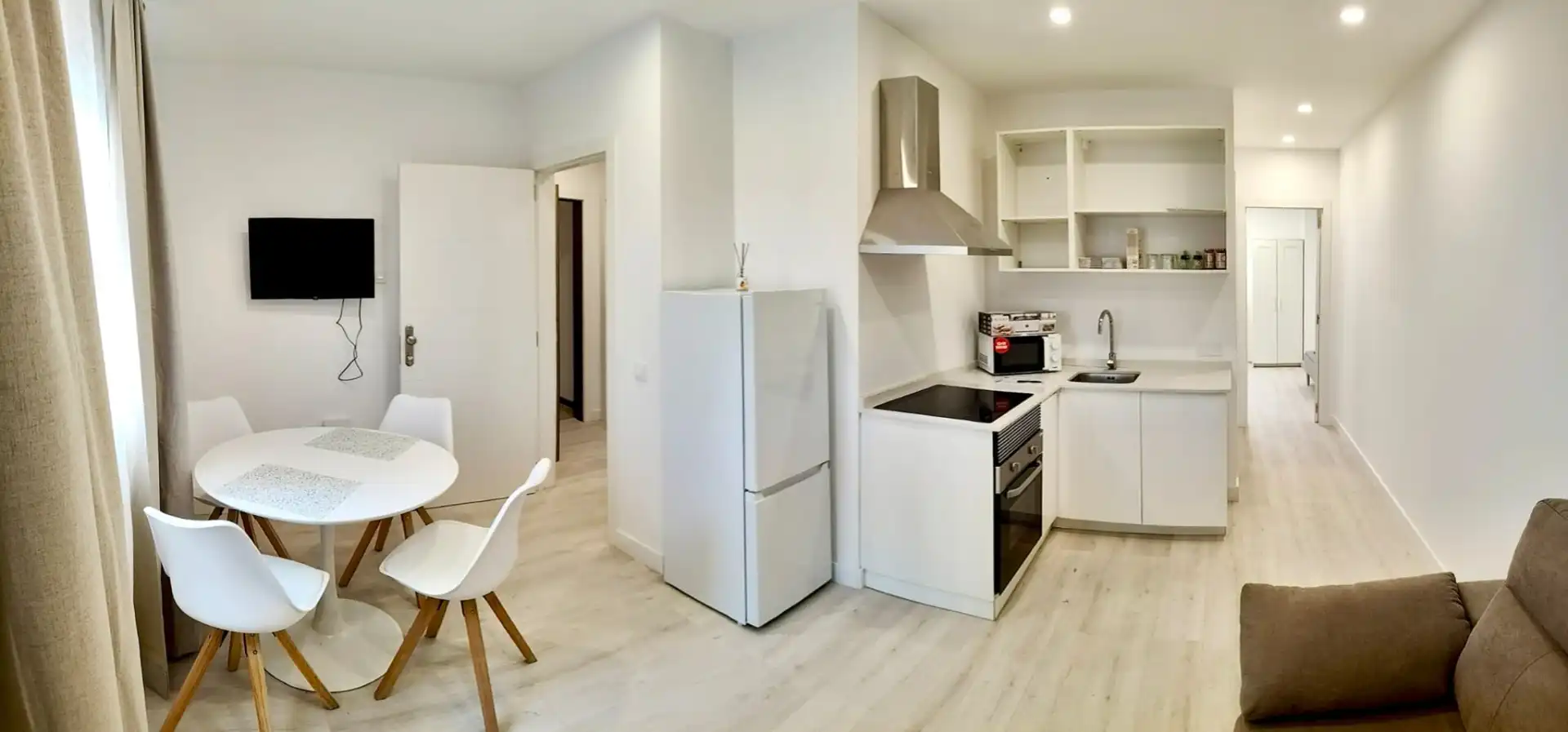 Cocina de Apartamento en venta en Puerto de la Cruz con Amueblado, Lavadora y Microondas