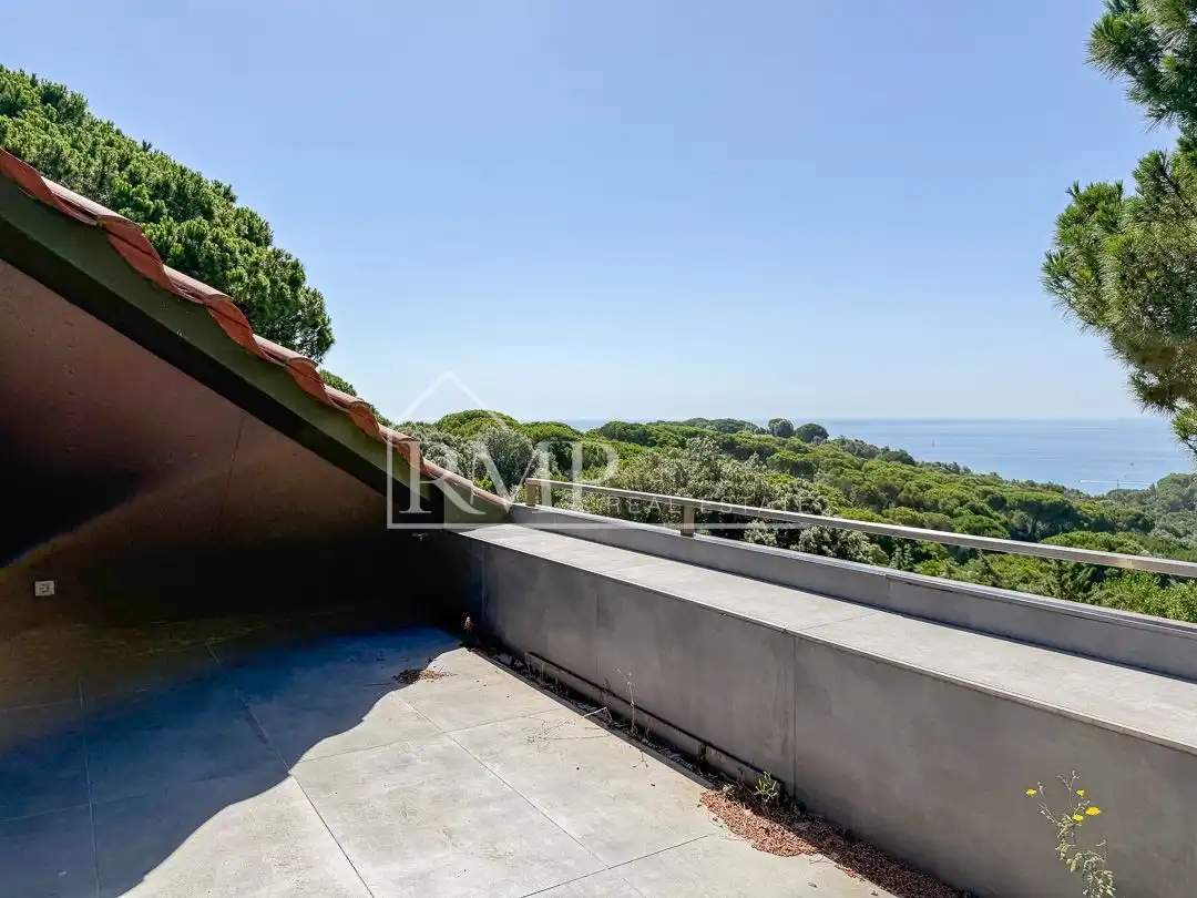 Terraza de Casa o chalet en venta en Arenys de Mar con Aire acondicionado, Calefacción y Jardín privado