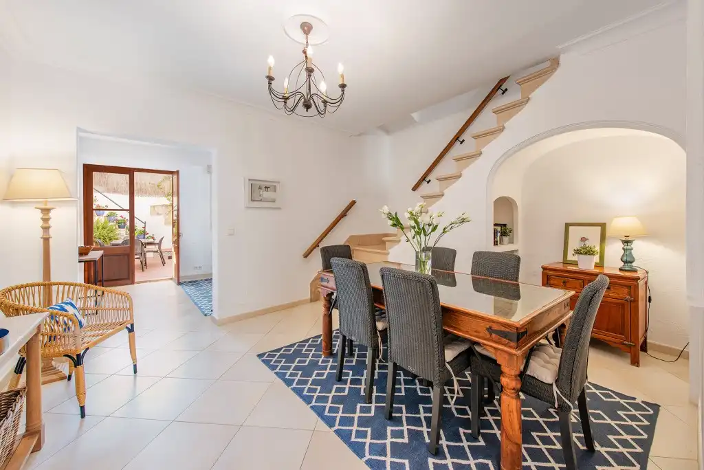 Comedor de Casa adosada en venta en Pollença con Aire acondicionado, Jardín privado y Terraza