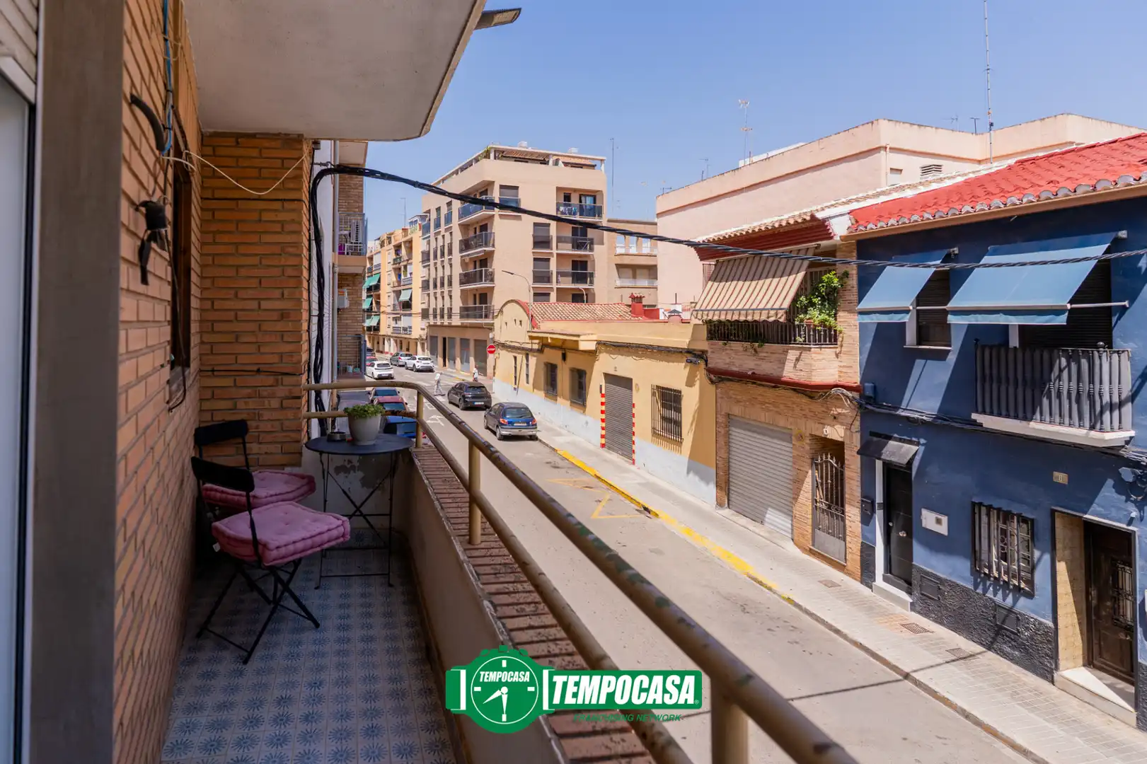 Vista exterior de Casa adosada en venta en Burjassot con Aire acondicionado, Terraza y Balcón
