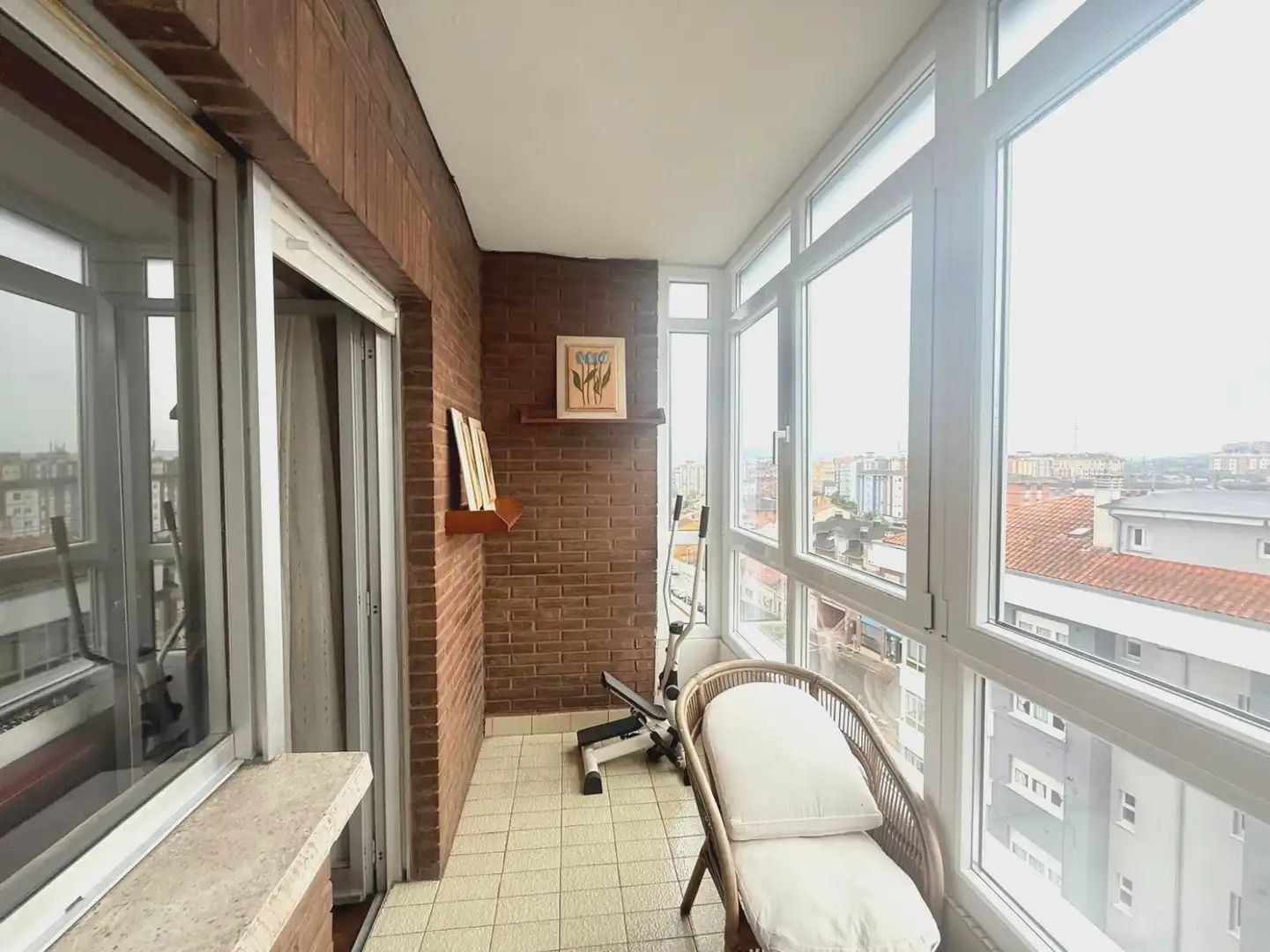 Terraza de Piso en venta en Avilés con Calefacción, Parquet y Terraza