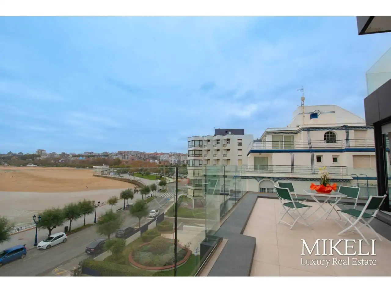 Terrasse von Wohnung zum Verkauf in Santander mit Heizung, Parkett und Terrasse