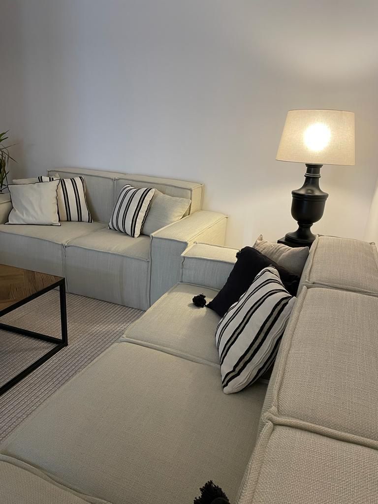 Sala d'estar de Pis en venda en San Lorenzo de El Escorial amb Calefacció, Jardí privat i Terrassa