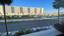 Exterior view of Flat for sale in Dos Hermanas  with Air Conditioner, Heating and Terrace