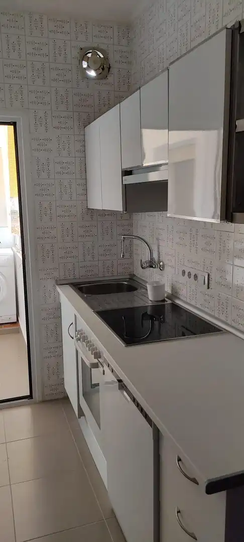 Kitchen of Flat for rent in Cáceres  with Air Conditioner, Heating and Furnished