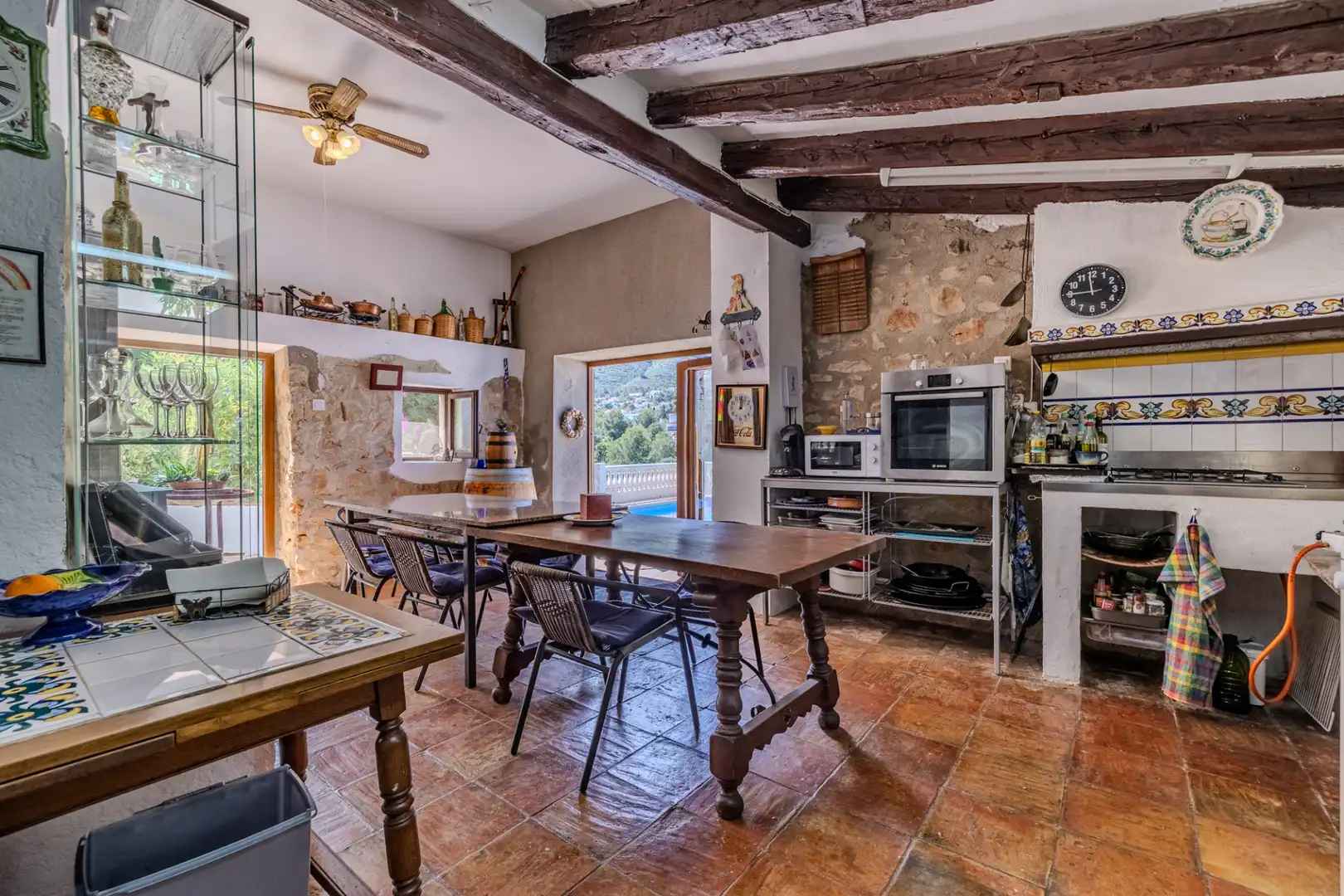 Kitchen of Houses for sale in Dénia  with Air Conditioner, Private garden and Terrace