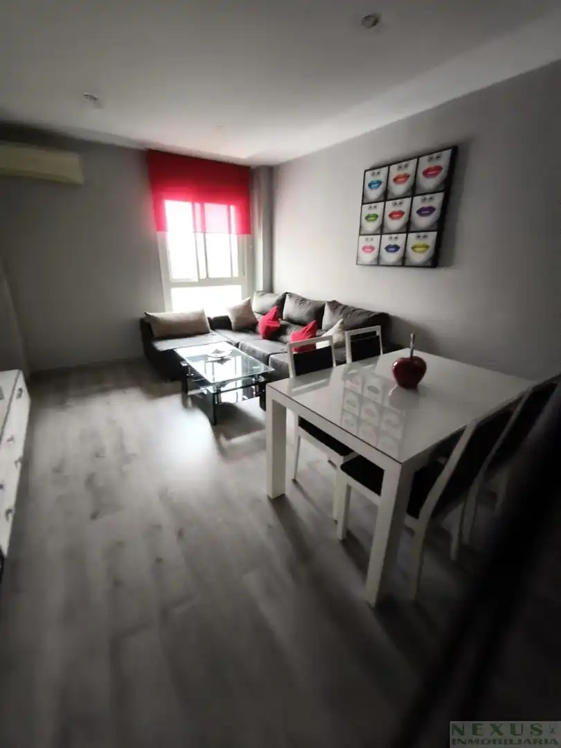 Living room of Apartments for rent in Cáceres  with Air Conditioner, Heating and Furnished