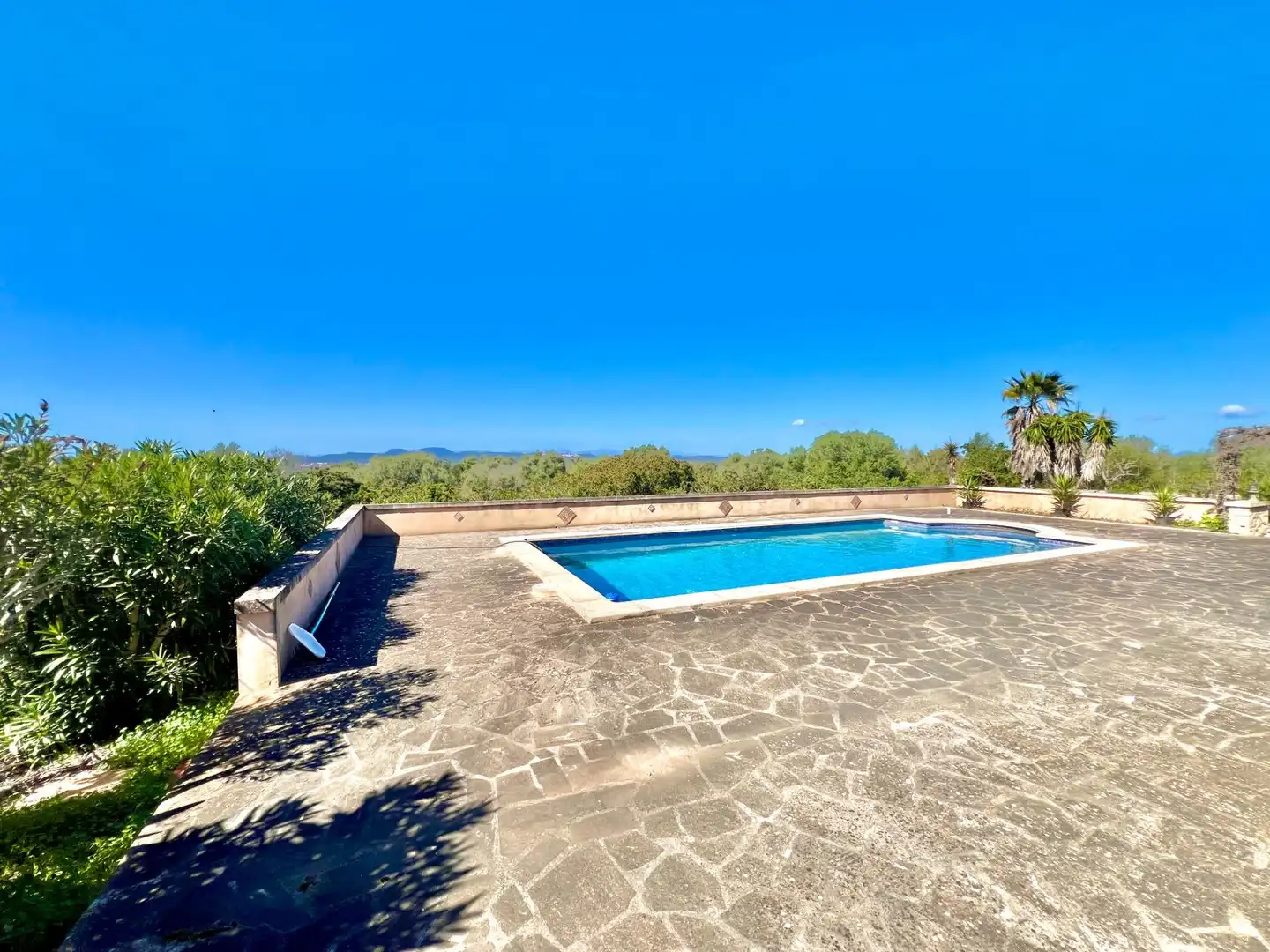 Piscina de Finca rústica de alquiler en Campos con Aire acondicionado, Calefacción y Jardín privado