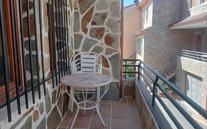 Balcony of House or chalet for sale in Navaluenga  with Heating, Terrace and Storage room