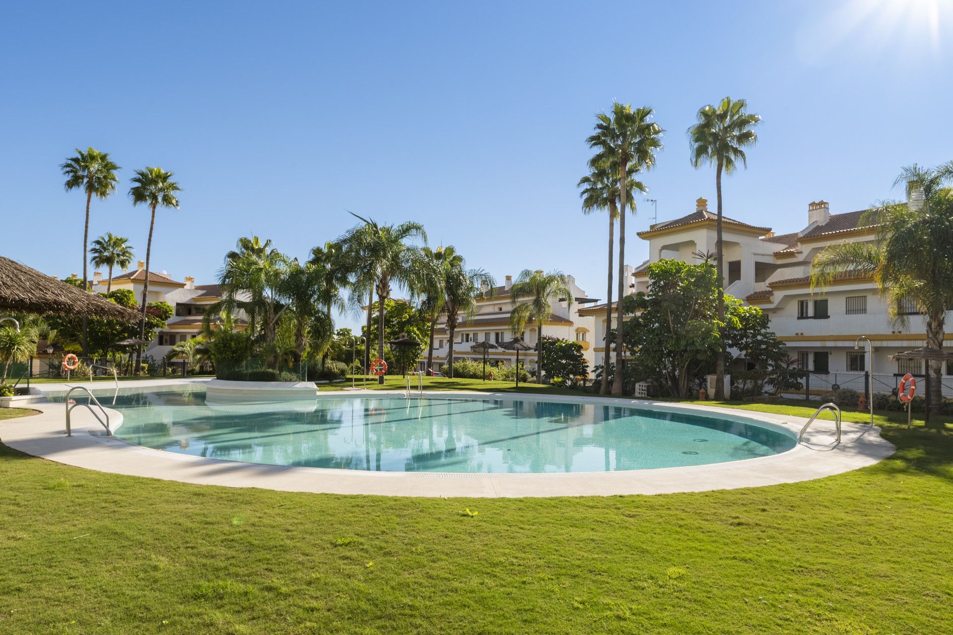 Garden of Apartment for sale in Mijas  with Air Conditioner, Terrace and Swimming Pool