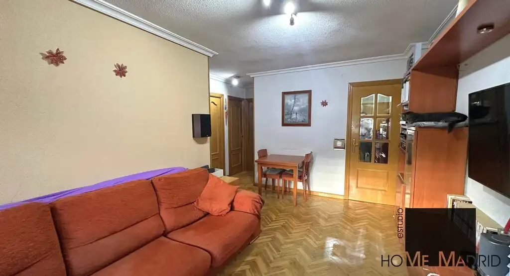 Wohnzimmer von Wohnung zum Verkauf in Madrid mit Heizung und Parkett