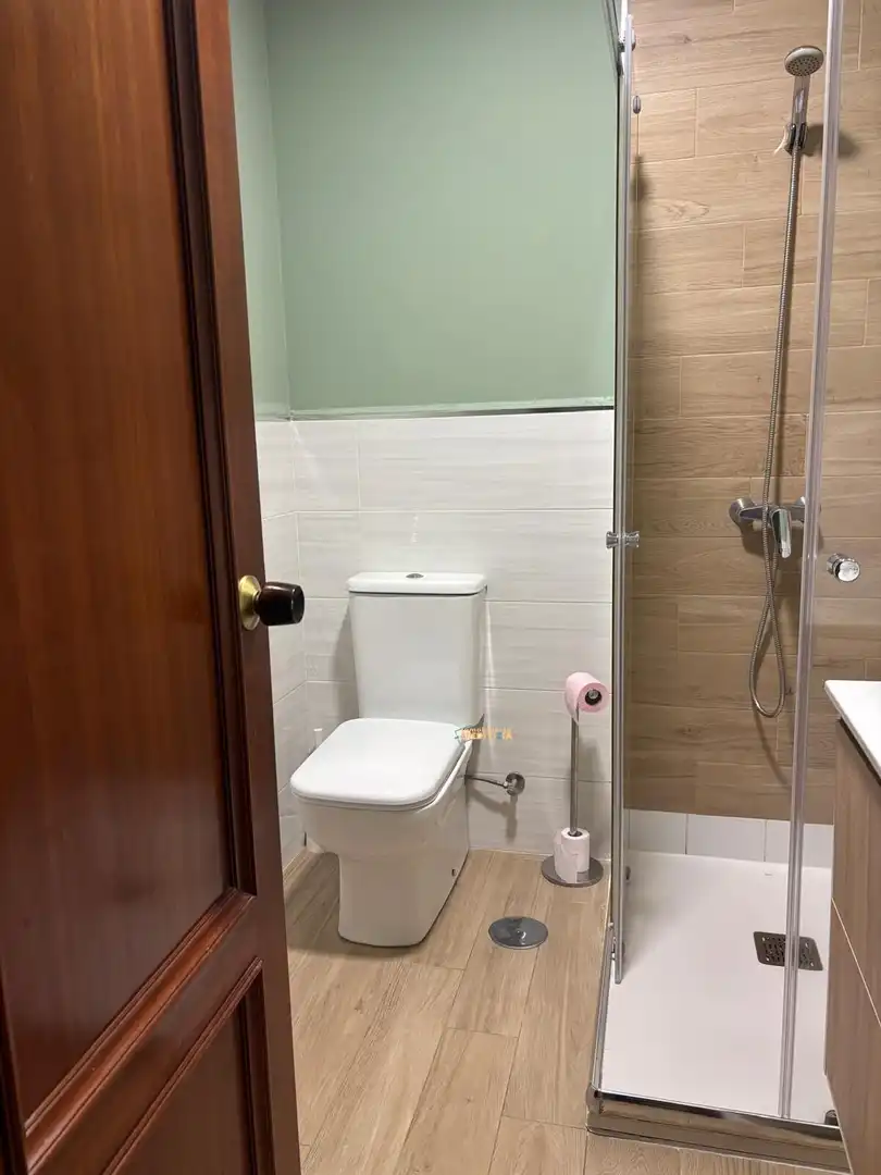 Baño de Piso de alquiler en Vigo  con Calefacción, Amueblado y Balcón