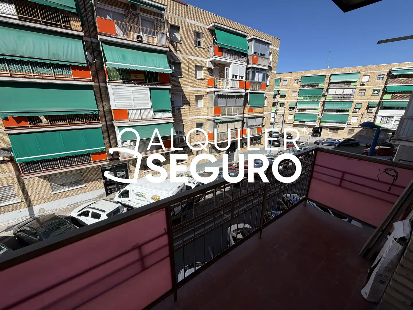 Vista exterior de Piso de alquiler en Leganés con Aire acondicionado, Calefacción y Terraza