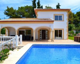 Exterior view of House or chalet to rent in Jávea / Xàbia  with Air Conditioner, Heating and Private garden