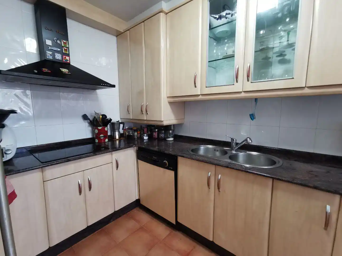 Cuina de Casa o xalet en venda en Oroso amb Jardí privat, Parquet i Forn