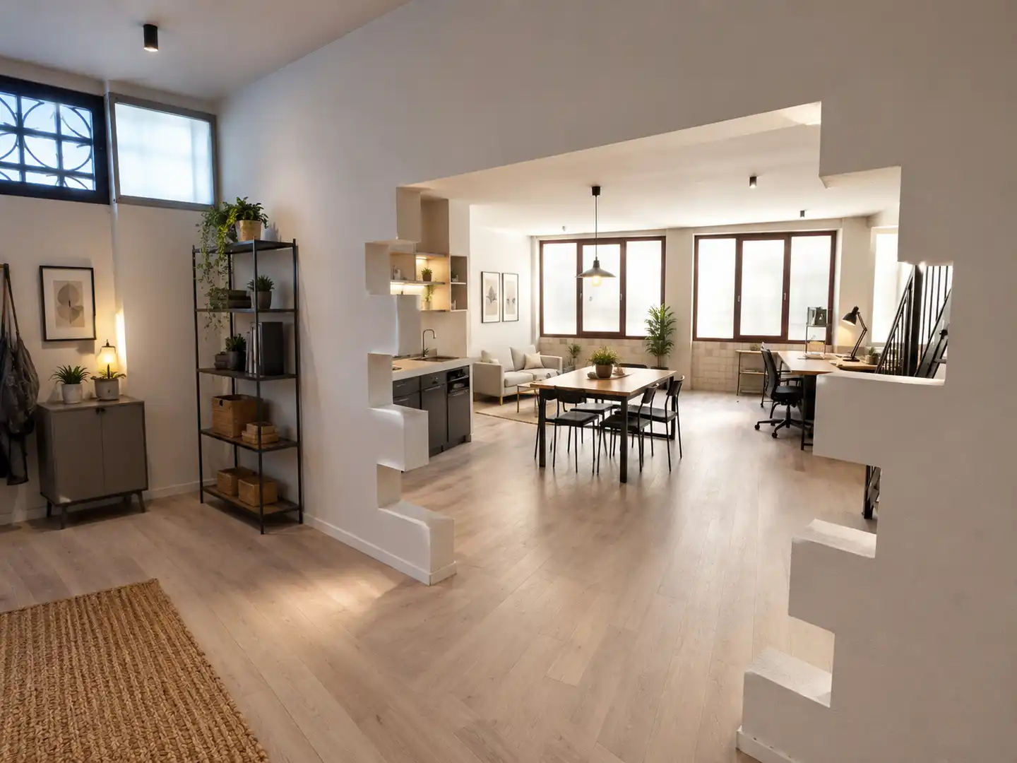 Sala de estar de Edificio en venta en Barcelona con Alarma