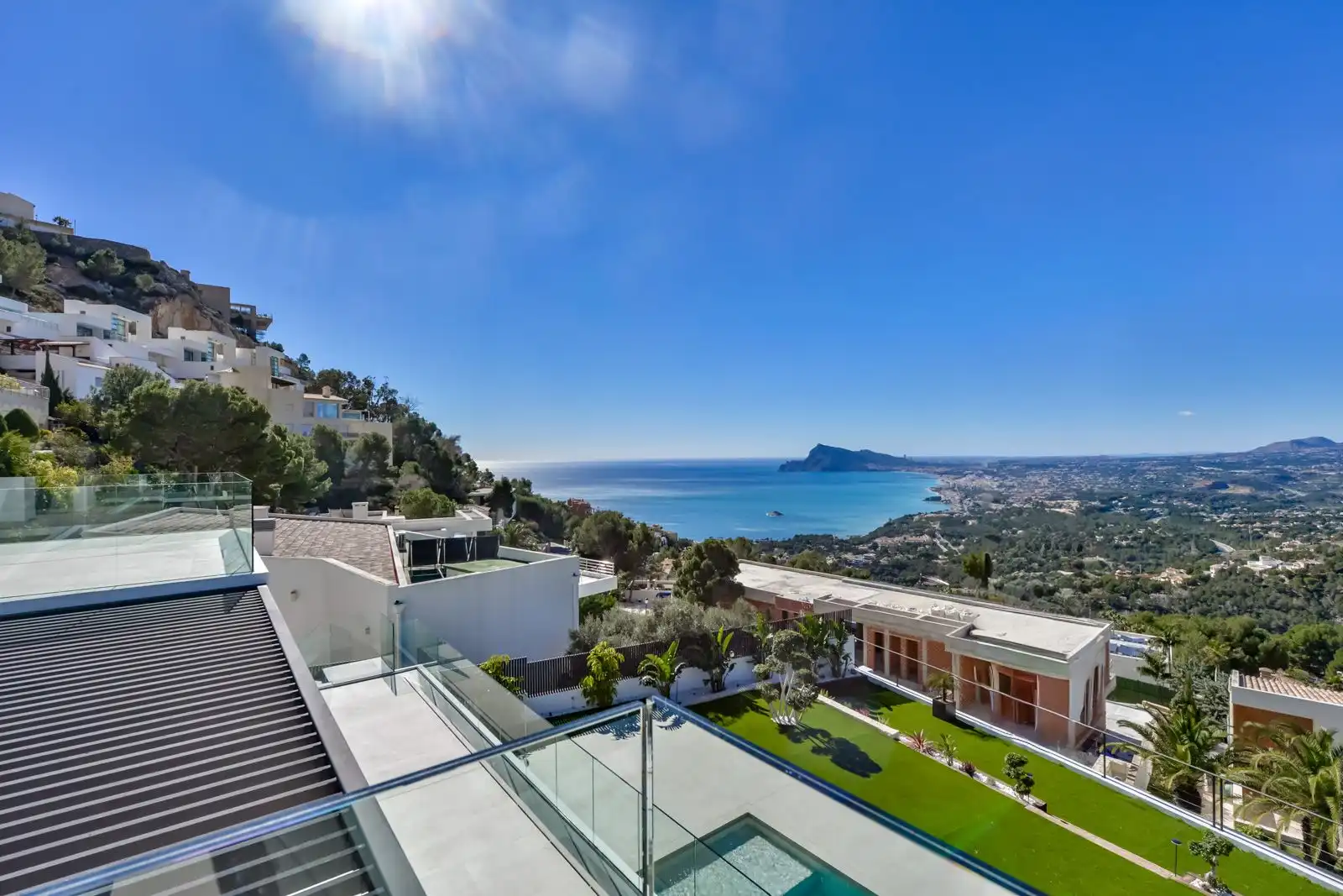 Terraza de Casa o chalet en venta en Altea con Aire acondicionado, Calefacción y Jardín privado