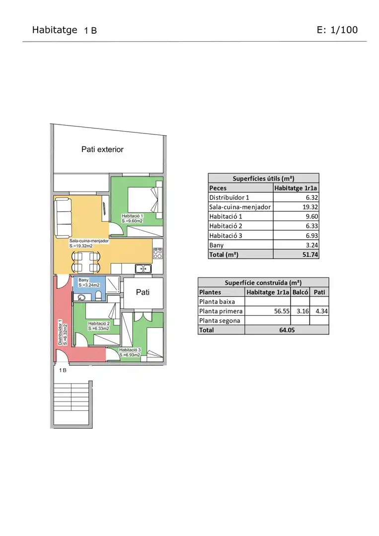 Piso en venta en Rambla BALMES, imagen 7