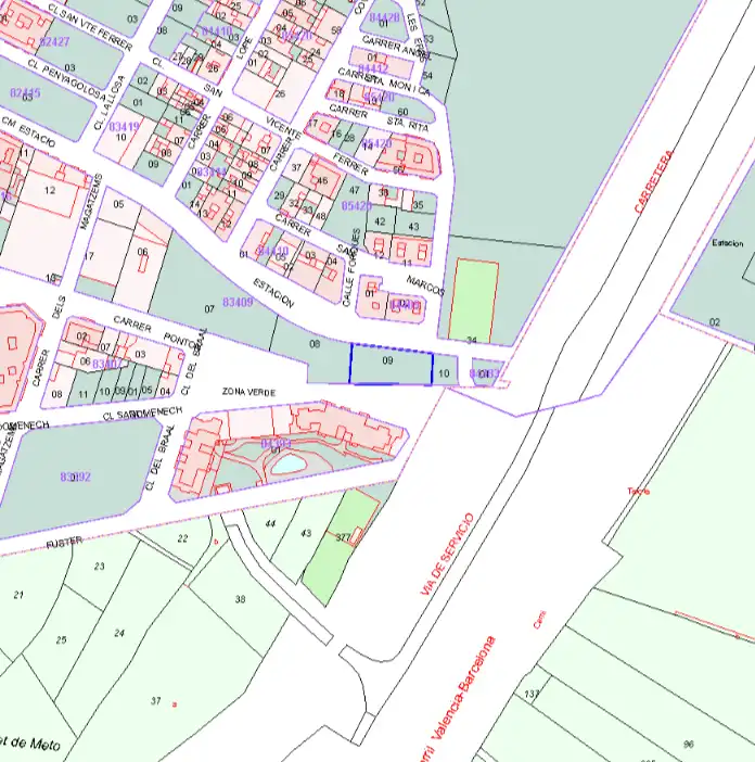 Wohnbaugrundstück zum Verkauf in Carrer de l'Estació 24, imagen 9
