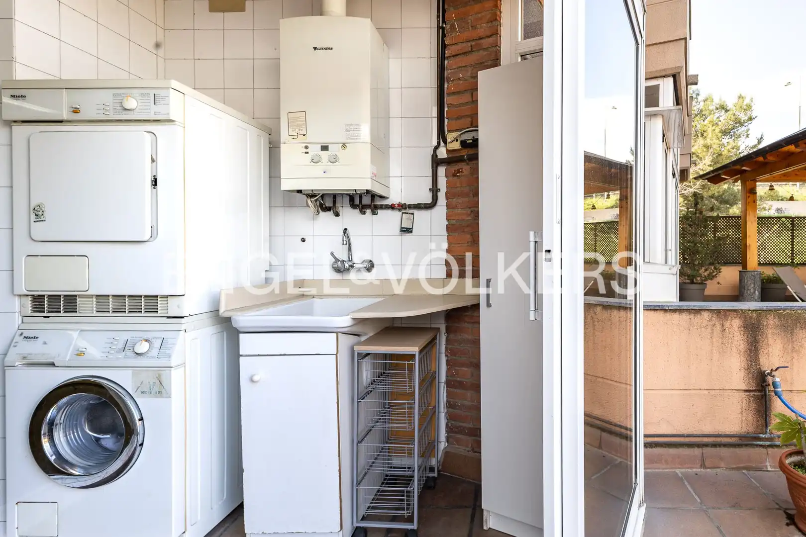 Cocina de Piso en venta en Barcelona con Aire acondicionado, Calefacción y Terraza
