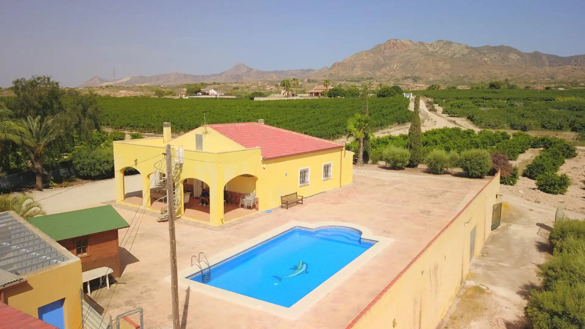 Exterior view of Houses for sale in Albatera  with Community pool
