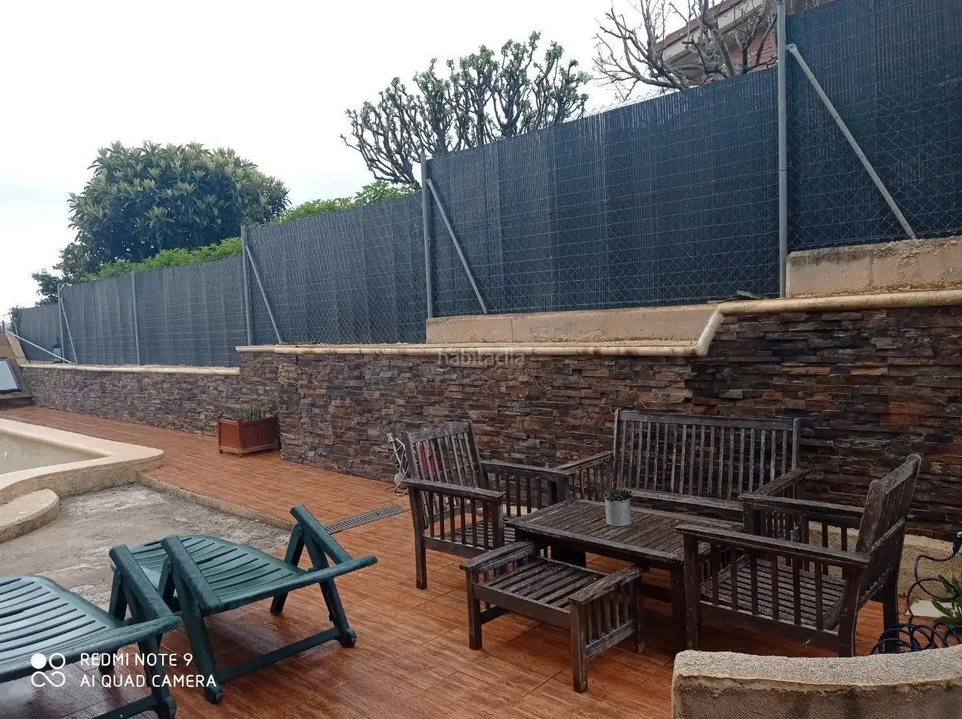 Terrassa de Casa o xalet en venda en Viladecavalls amb Aire condicionat, Traster i Piscina