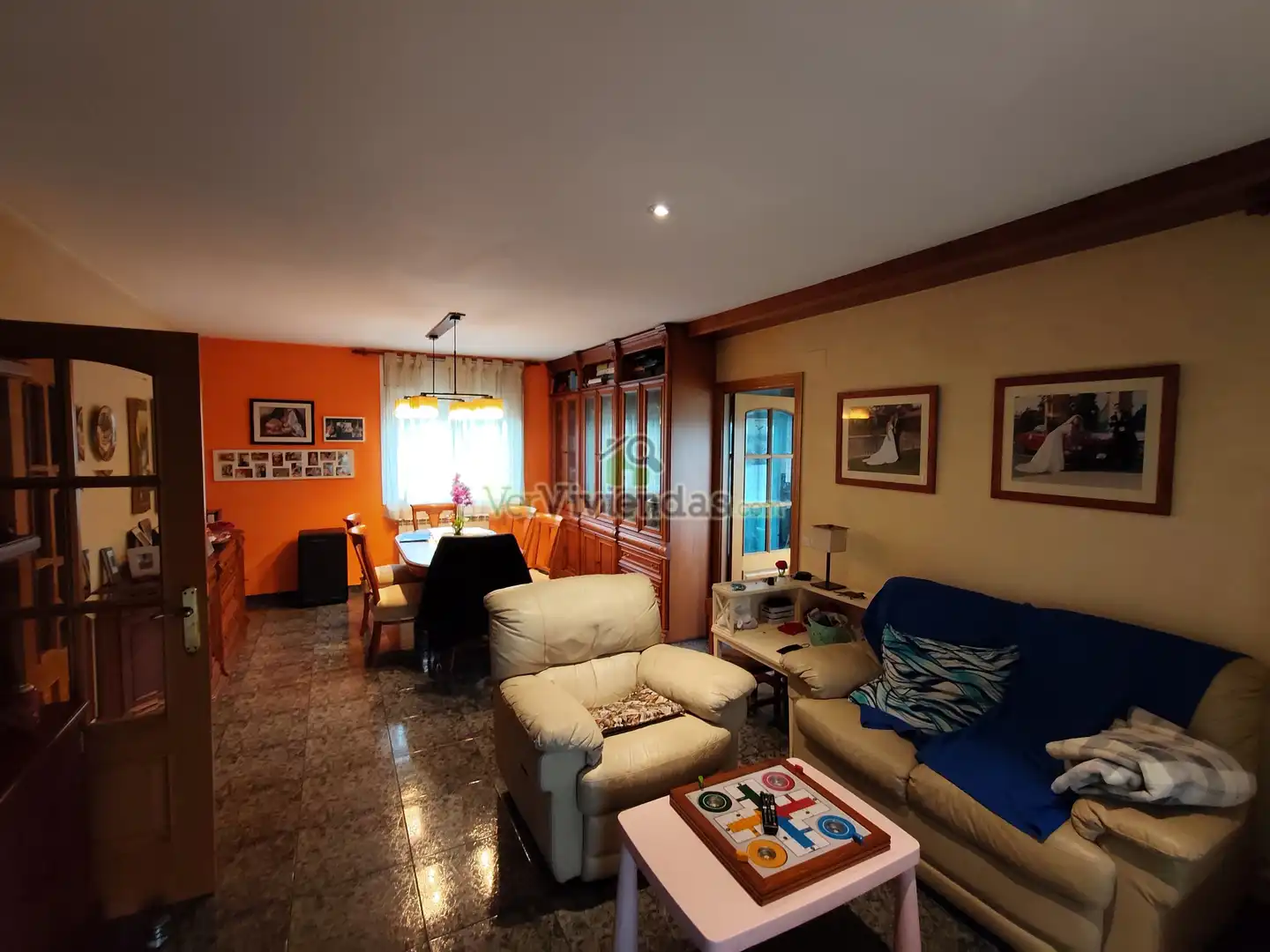 Sala d'estar de Casa o xalet en venda en Masquefa amb Calefacció, Jardí privat i Terrassa