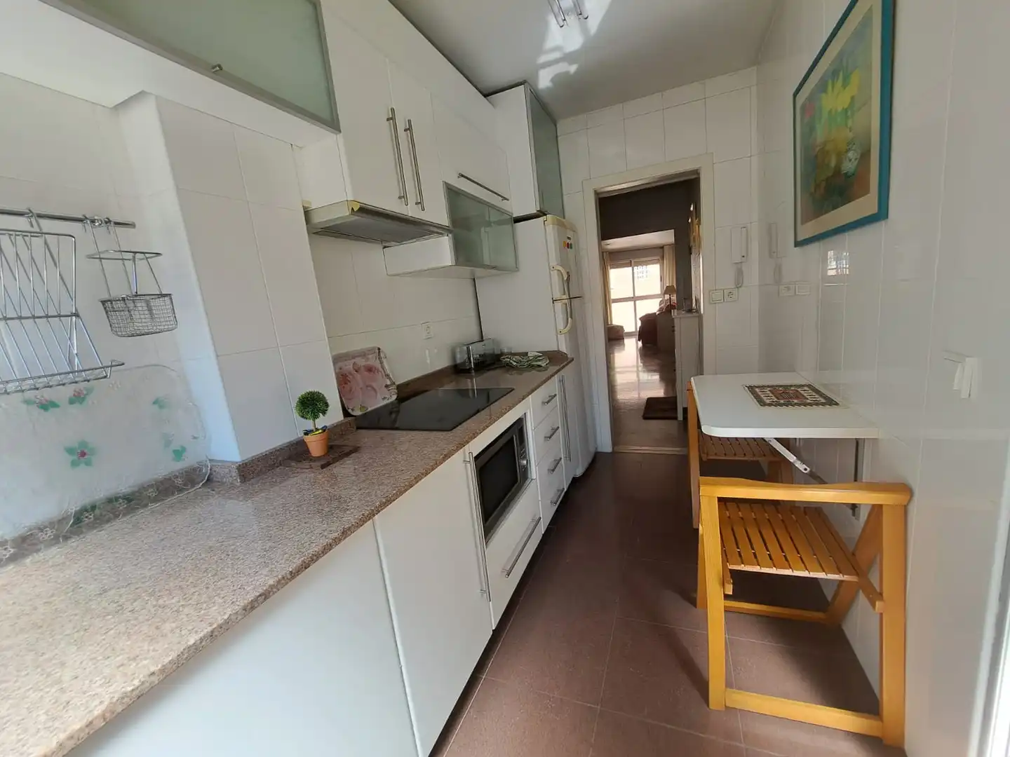 Küche von Wohnung zum Verkauf in Murcia mit Klimaanlage, Heizung und Abstellraum