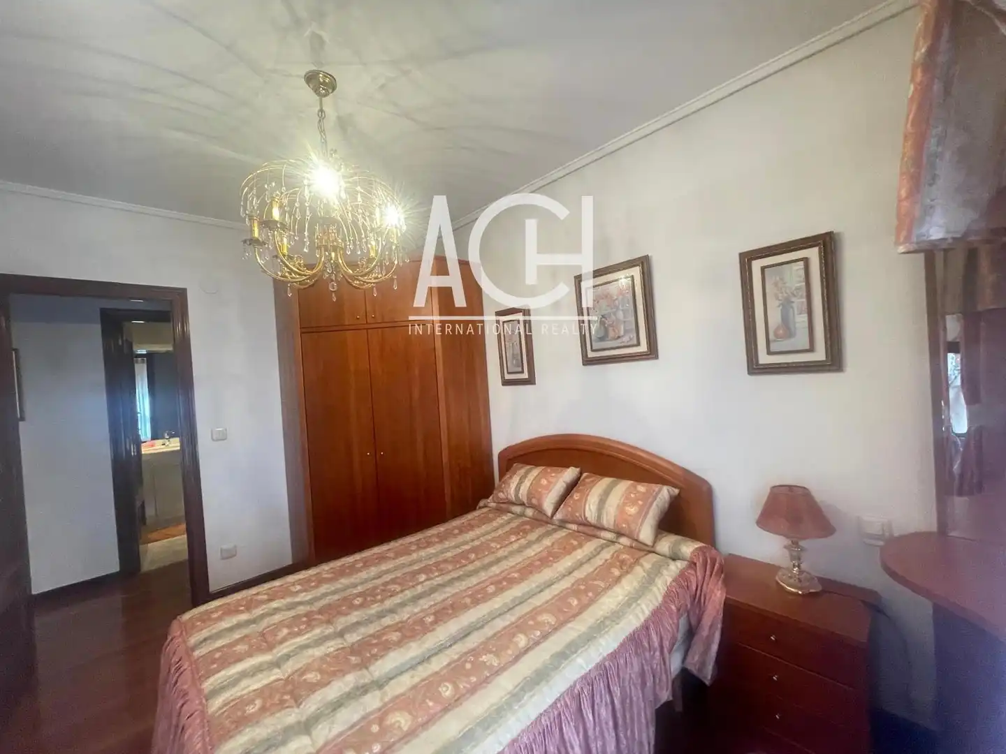 Schlafzimmer von Wohnung zum Verkauf in Bilbao  mit Heizung, Parkett und Terrasse