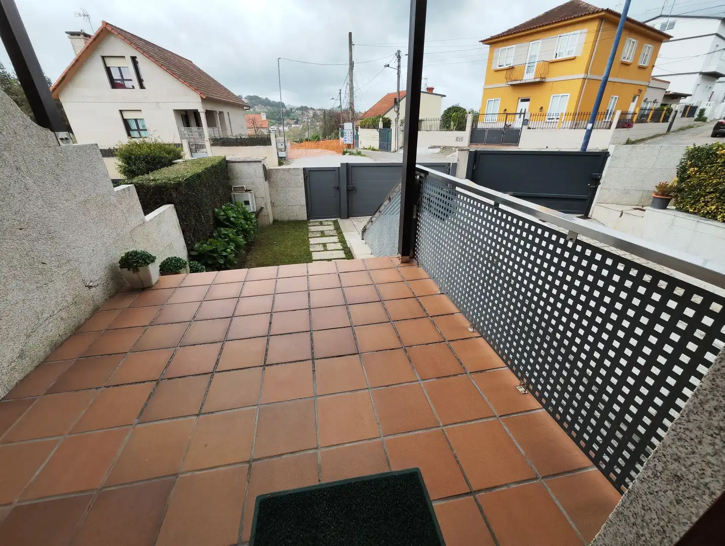 Terraza de Casa adosada en venta en Vigo  con Jardín privado, Parquet y Terraza