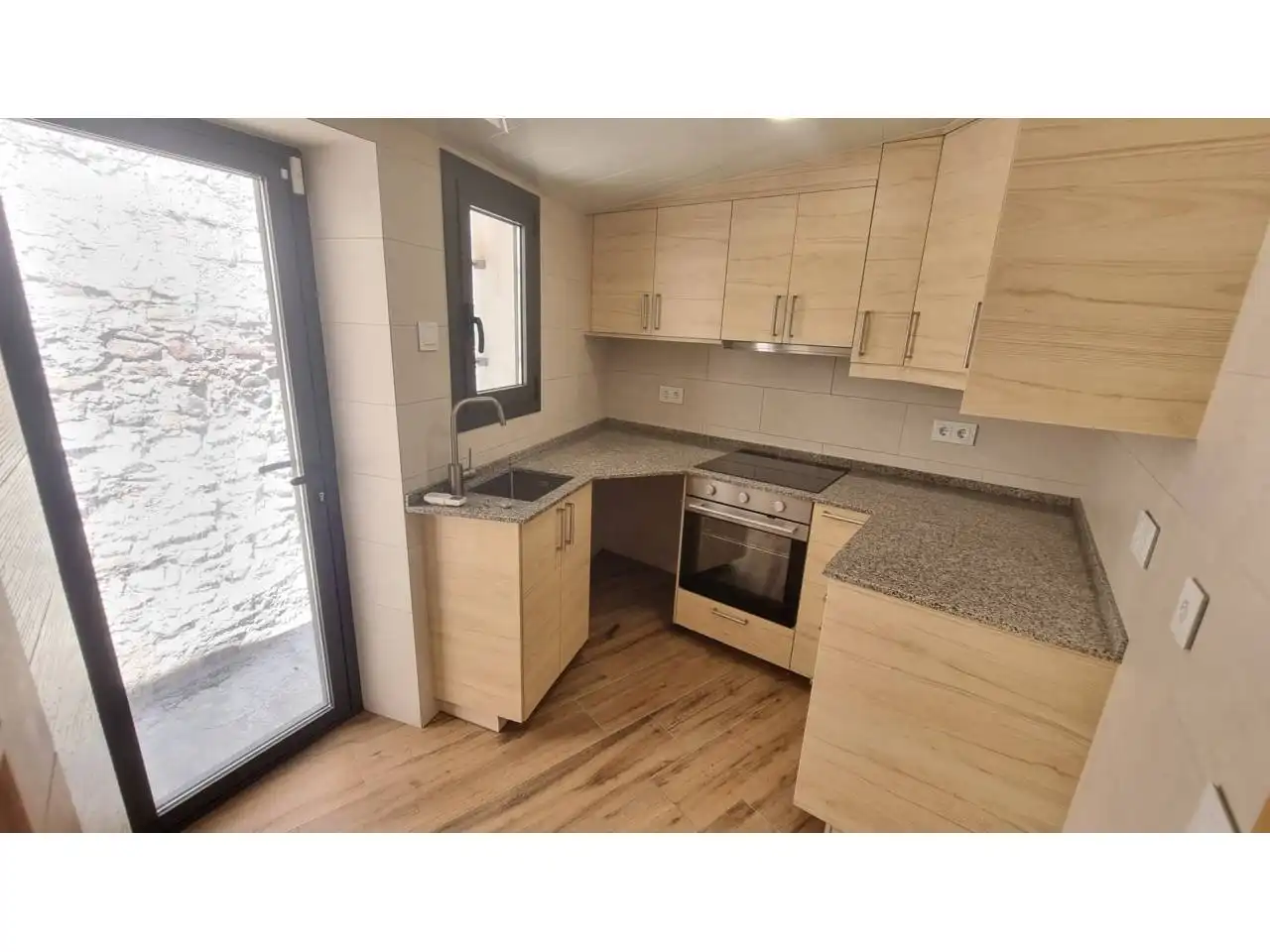 Cocina de Casa o chalet en venta en Granollers con Aire acondicionado y Parquet