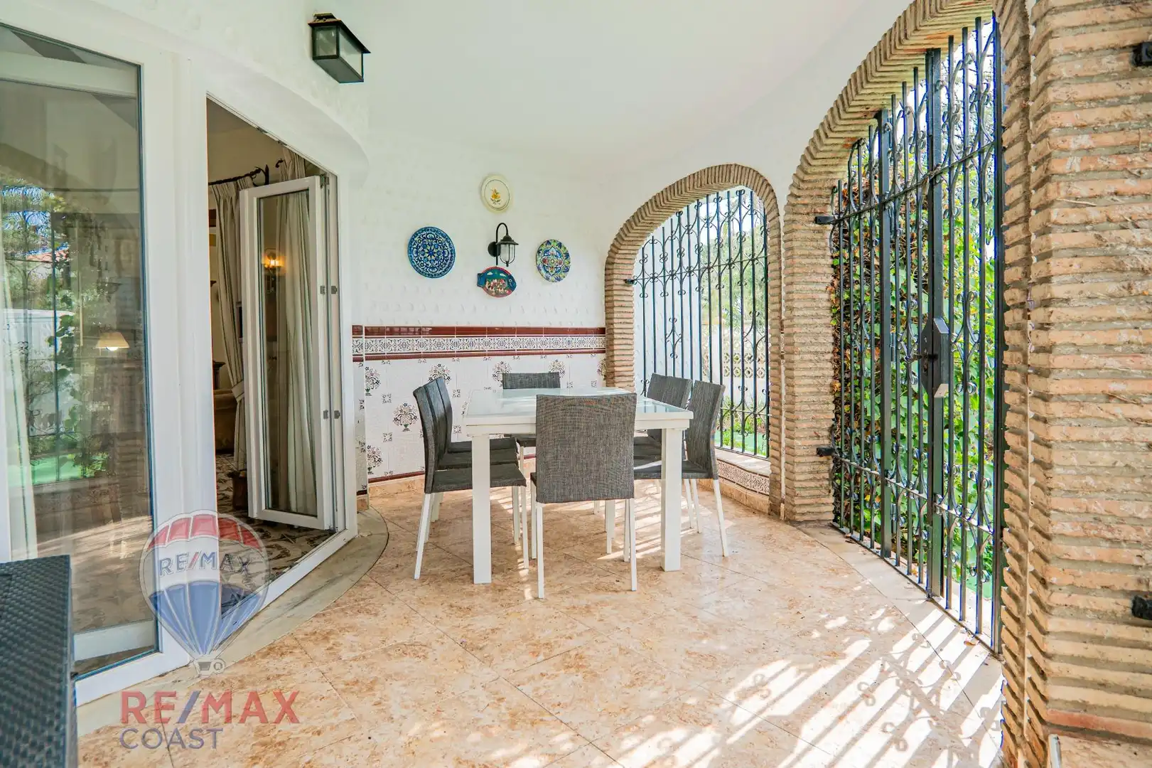 Terraza de Casa o chalet en venta en Torrox con Aire acondicionado, Calefacción y Jardín privado