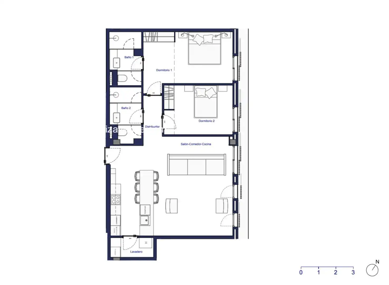 Piso con piscina en venta en Joaquin Gadea, imagen 28