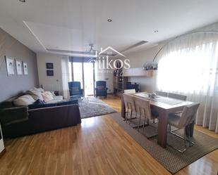 Living room of Single-family semi-detached for sale in Villamayor  with Air Conditioner, Heating and Parquet flooring