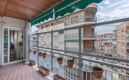 Balcony of Flat for sale in  Granada Capital  with Heating, Terrace and Storage room