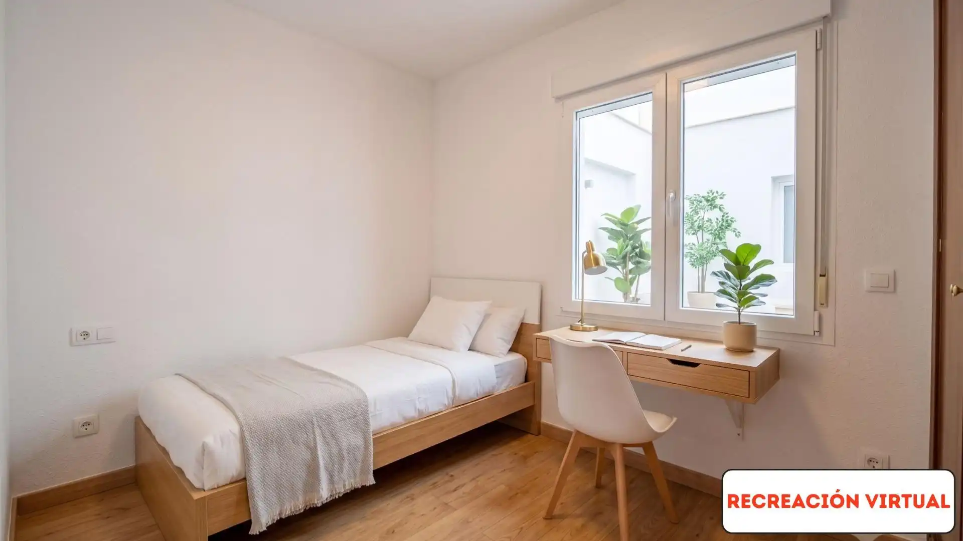 Schlafzimmer von Wohnung zum Verkauf in Ávila mit Möbliert