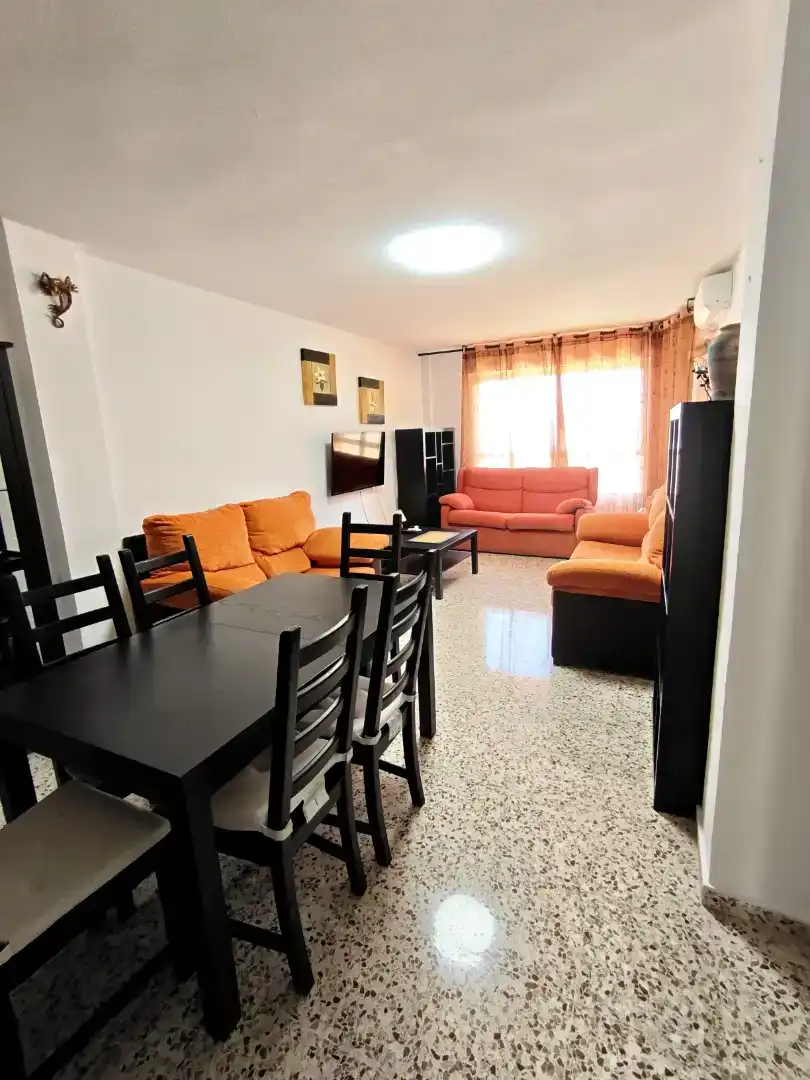 Wohnzimmer von Wohnung zur Miete in Cartagena mit Klimaanlage