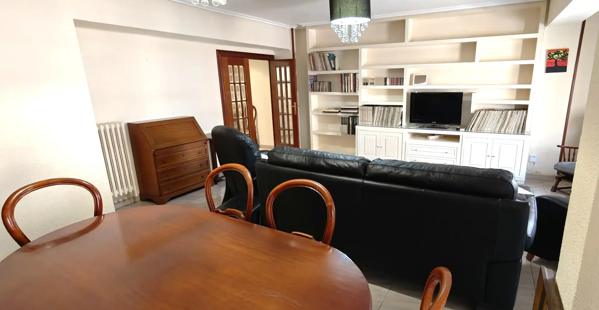 Sala d'estar de Pis en venda en Zaragoza amb Aire condicionat i Calefacció