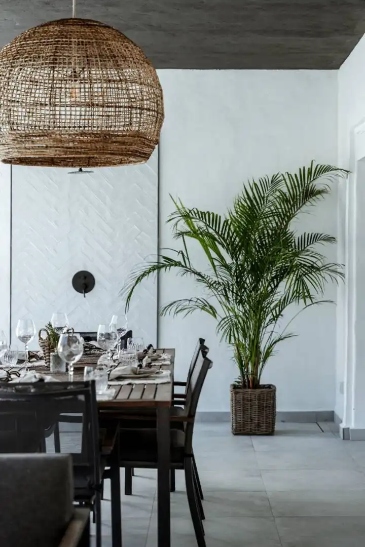 Comedor de Casa o chalet de alquiler en Estepona con Aire acondicionado, Jardín privado y Terraza