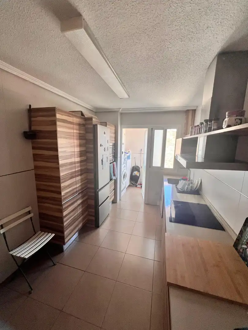 Kitchen of Flat for sale in Murcia  with Air Conditioner, Furnished and Balcony