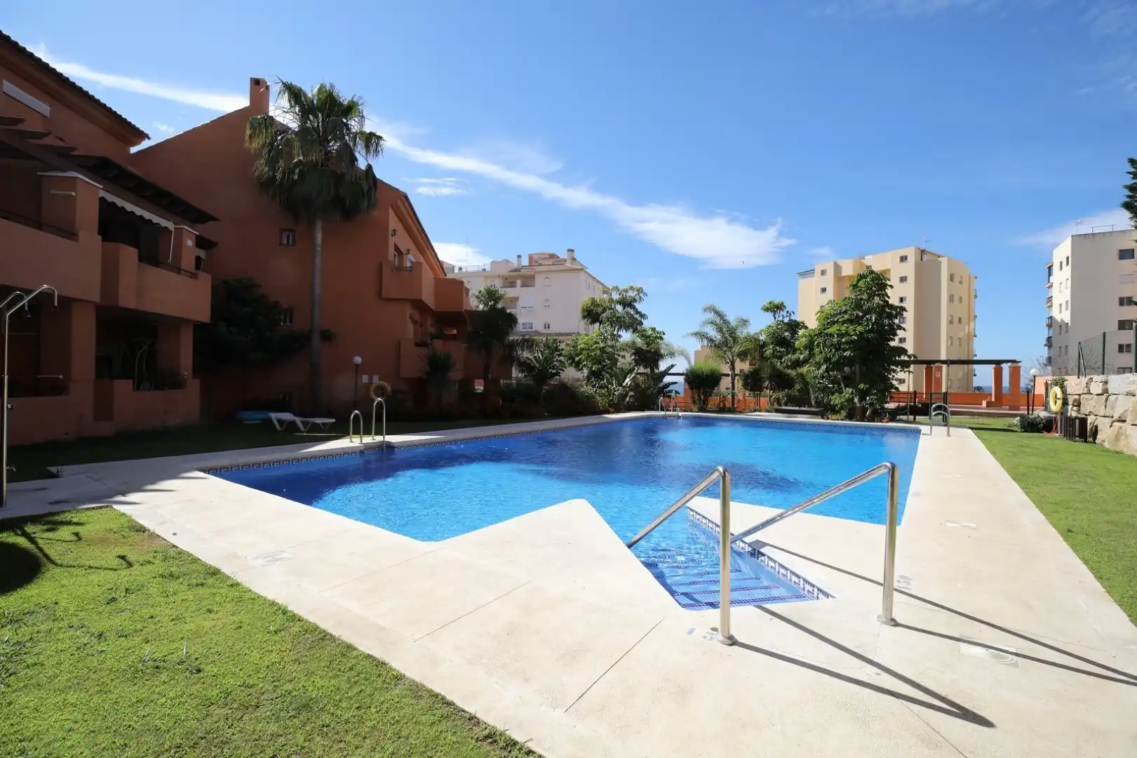 Piscina de Planta baja de alquiler en Estepona Pueblo