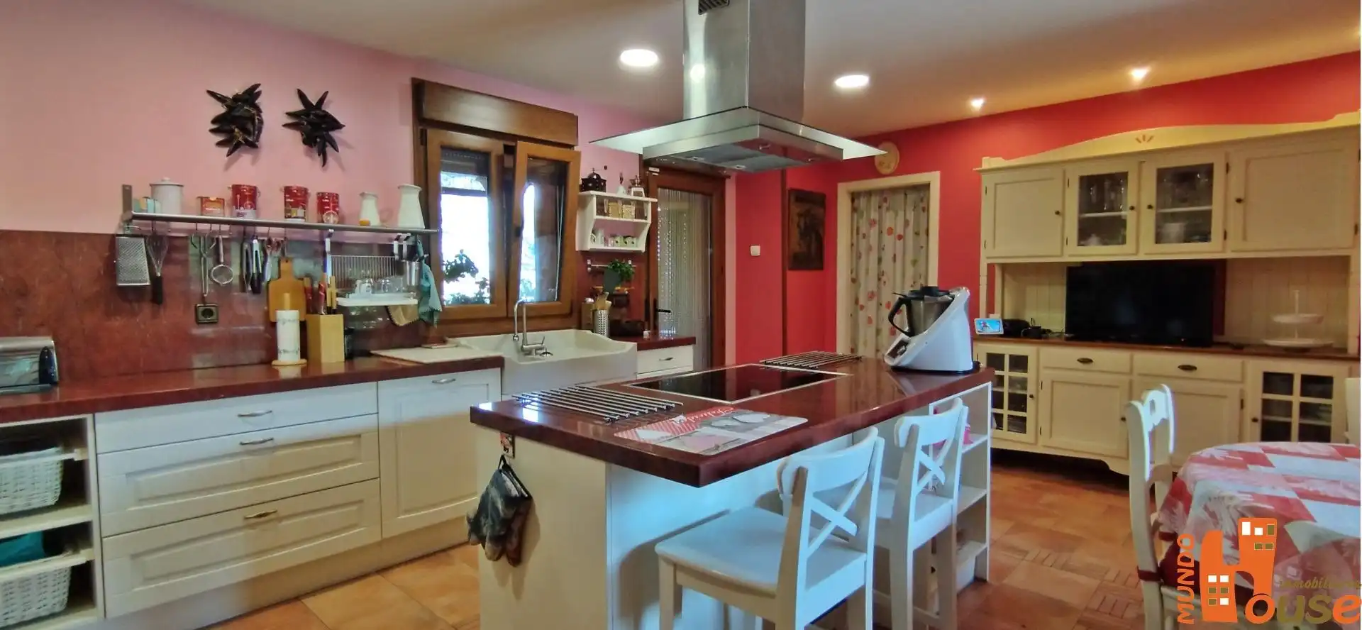 Cocina de Casa o chalet en venta en Real Sitio de San Ildefonso con Calefacción y Terraza