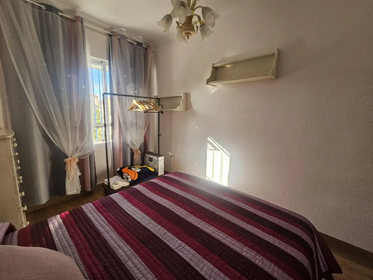 Schlafzimmer von Wohnung zur untervermieten in Cartagena mit Klimaanlage und Möbliert