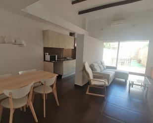 Living room of Single-family semi-detached to rent in Badalona  with Air Conditioner