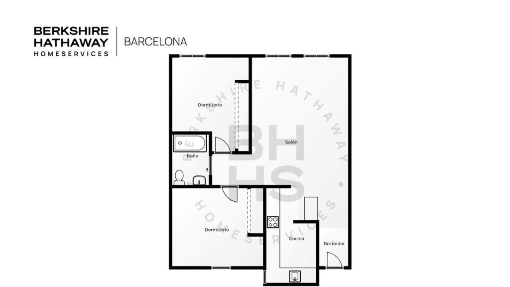 Dormitori de Apartament en venda en  Barcelona Capital amb Aire condicionat, Calefacció i Parquet