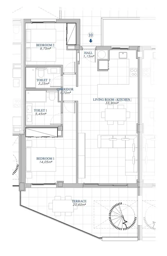 Penthouse with pool for sale in El Higuerón, imagen 11