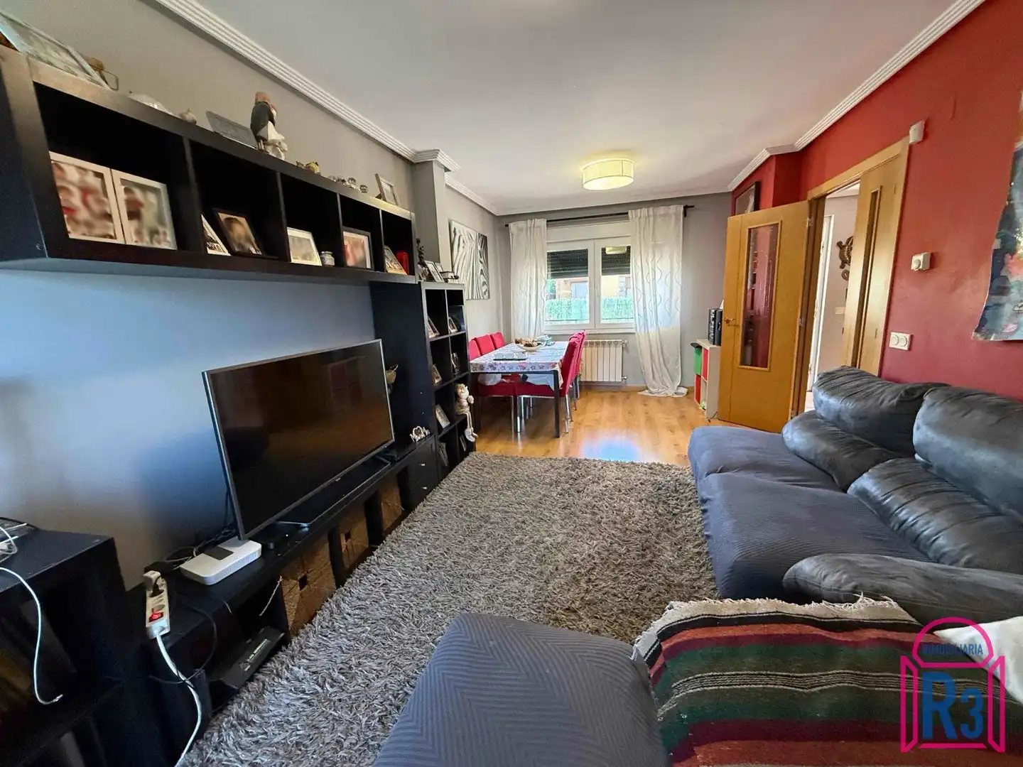 Sala de estar de Casa adosada en venta en Onzonilla con Calefacción
