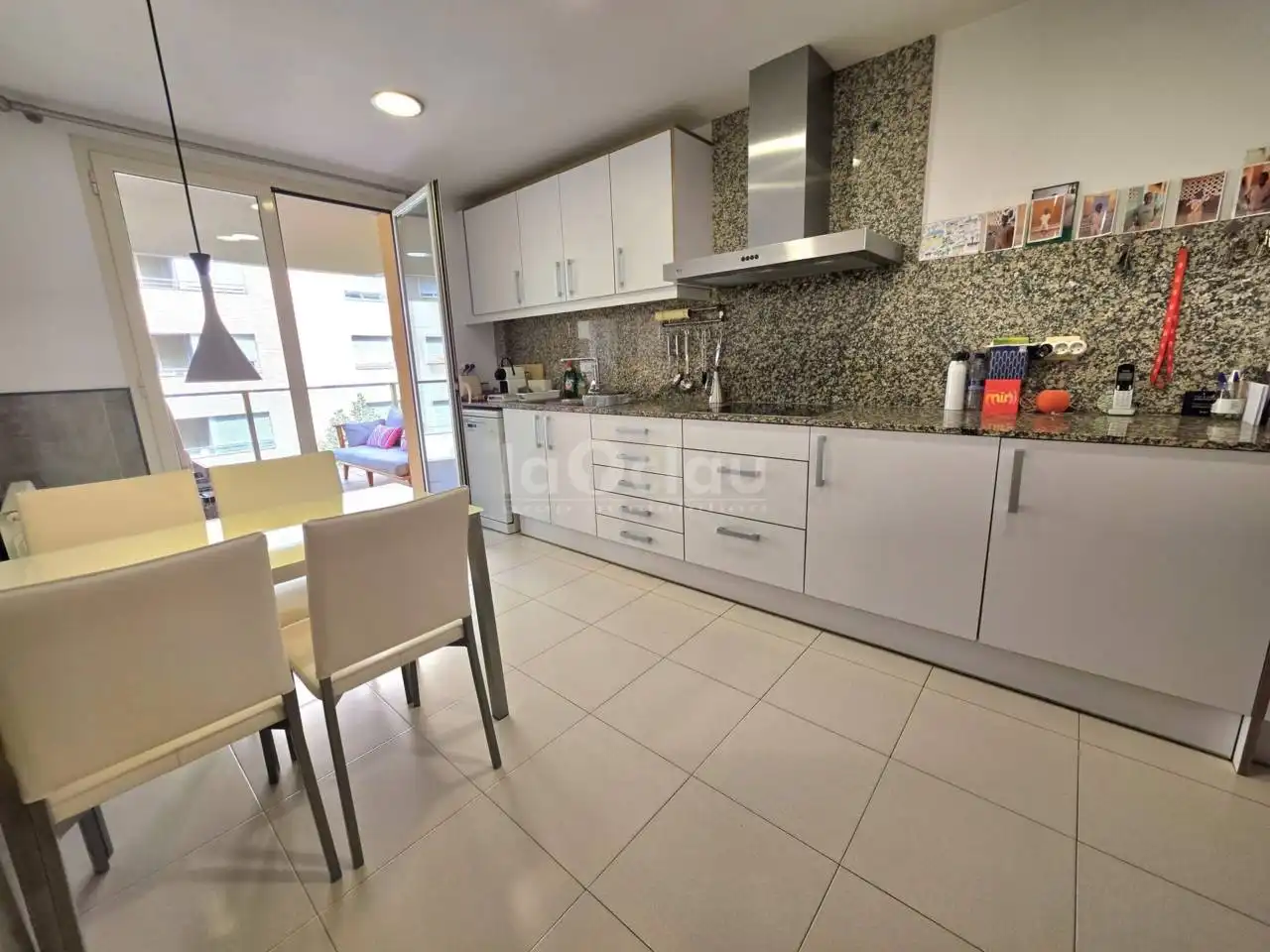 Kitchen of Flat for sale in Vic  with Heating, Parquet flooring and Terrace