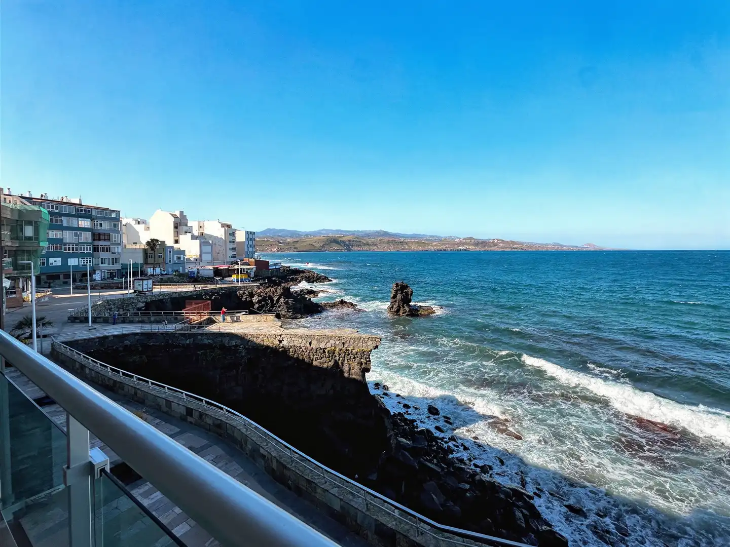 Exterior view of Flat for rent in Las Palmas de Gran Canaria  with Furnished, Oven and Washing machine